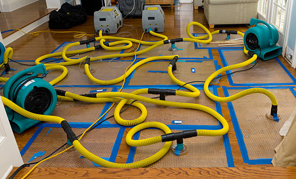 Professional Crawl Space Water Removal technician working in Gustine, CA